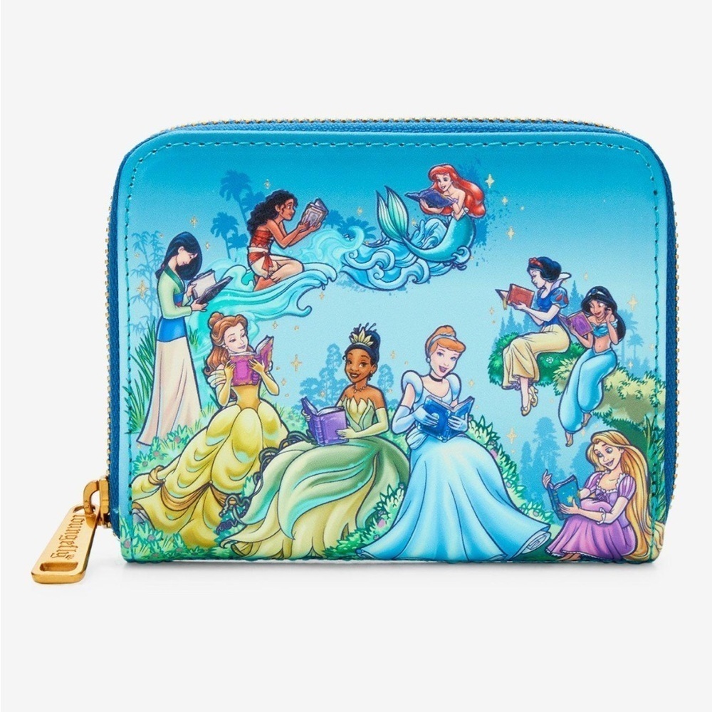 Loungefly Disney Princess Zip Around Wallet